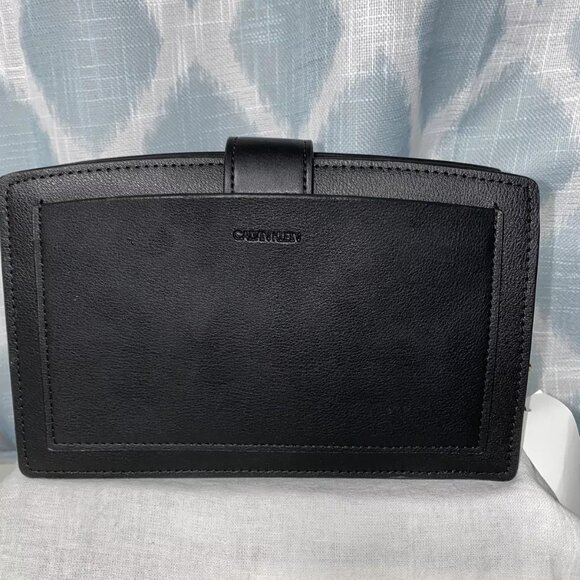 Calvin Klein The Statement Series Lock Black with Gold hardware, NWT - Picture 3 of 3